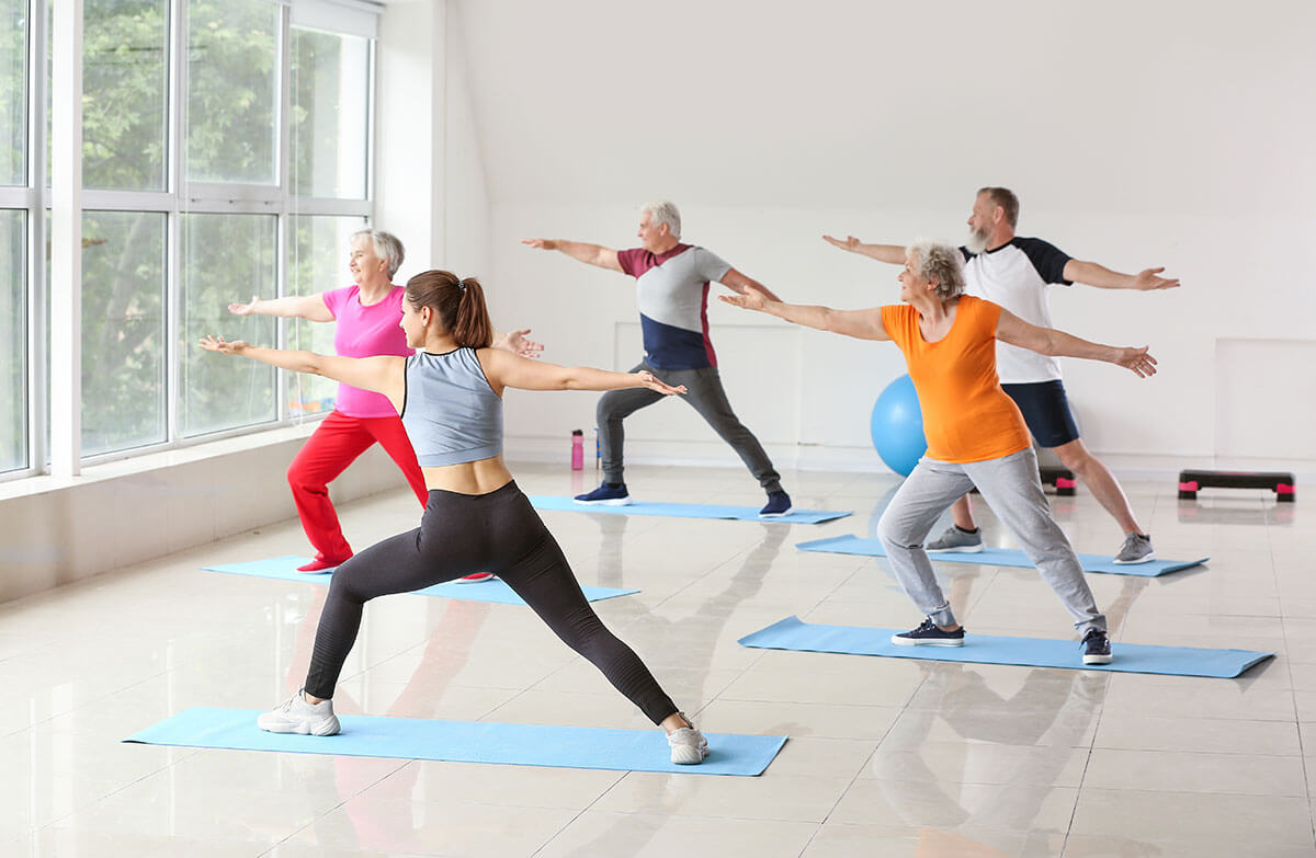 Yoga im Alter